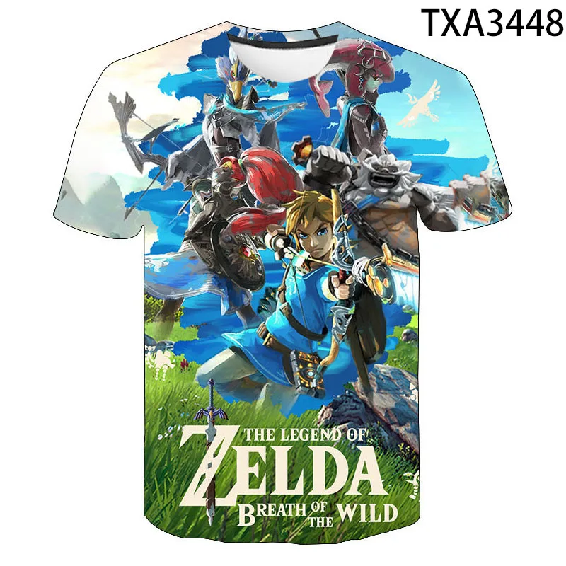 2020 New Summer Boy Girl Kids Zelda Fashion Streetwear Men Women Children 3D Printed T Shirt Short Sleeve Casual Cool Tops Tee
2020 New Summer Boy Girl Kids Zelda Fashion Streetwear Men Women Children 3D Printed T Shirt Short Sleeve Casual Cool Tops Tee