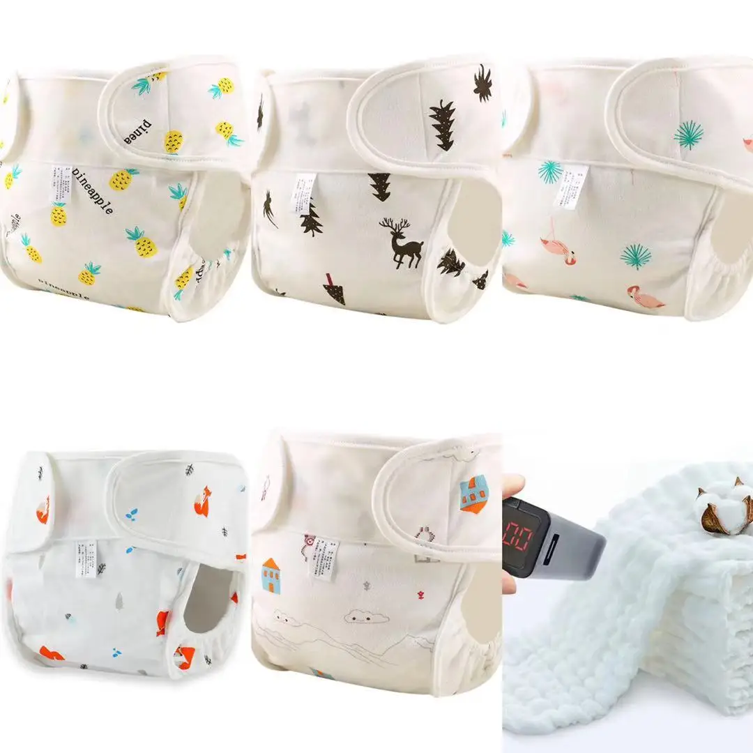 5+5pcs Cotton Reusable Cloth Diaper Nappies Washable Infant Children Baby Diaper Pocket Cover For Newborn Waterproof Pants
5+5pcs Cotton Reusable Cloth Diaper Nappies Washable Infant Children Baby Diaper Pocket Cover For Newborn Waterproof Pants