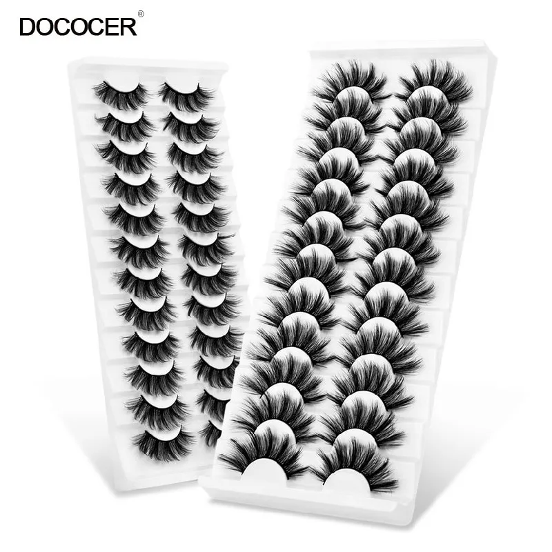 DOCOCER 12 пар 3D норковые ресницы натуральные накладные ресницы драматический объем Накладные ресницы макияж Накладные ресницы шелковые ресни...
DOCOCER 12 пар 3D норковые ресницы натуральные накладные ресницы драматический объем Накладные ресницы макияж Накладные ресницы шелковые ресни...