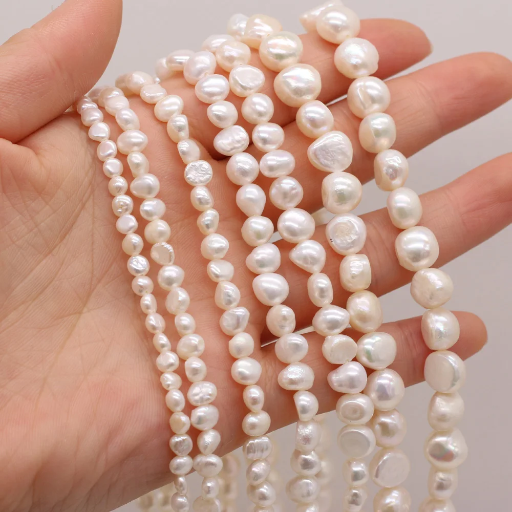 Natural Freshwater White Pearl High Quality Cross-Hole Loose Beads For Jewelry Making DIY Bracelet Earring Necklace Accessory
Natural Freshwater White Pearl High Quality Cross-Hole Loose Beads For Jewelry Making DIY Bracelet Earring Necklace Accessory