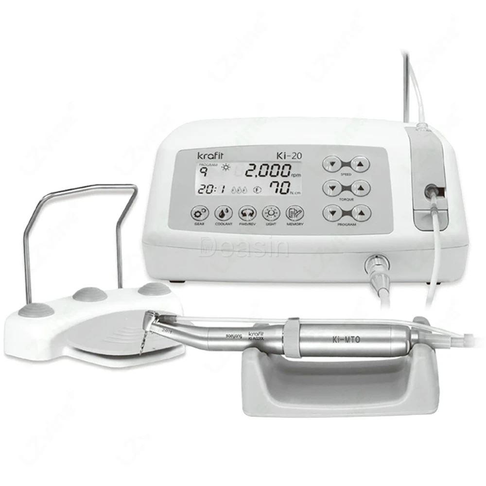 Dental Implant Motor System Ki-20 Strong Torque Dental Fiber Optic Implant Micromotor Set
Dental Implant Motor System Ki-20 Strong Torque Dental Fiber Optic Implant Micromotor Set