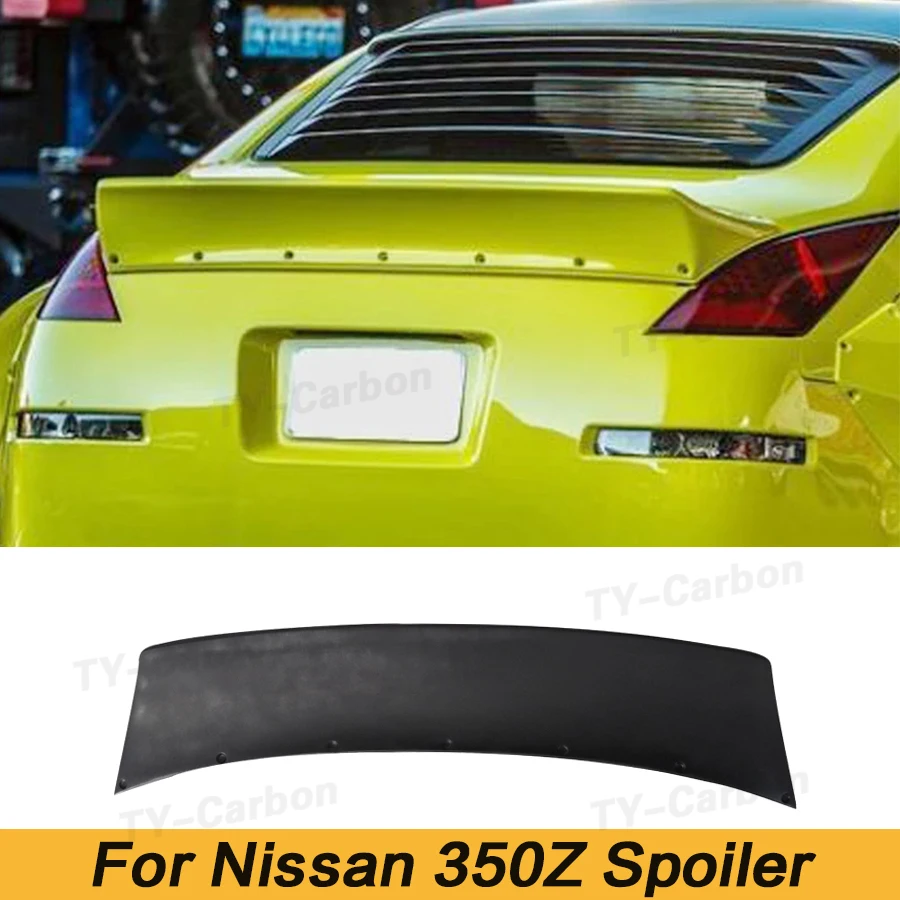 Carbon fiber FRP Rear Spoiler Tunk Wing Lip Body Kit Car Styling Auto Tuning Trim Part For Nissan 350Z
Carbon fiber FRP Rear Spoiler Tunk Wing Lip Body Kit Car Styling Auto Tuning Trim Part For Nissan 350Z