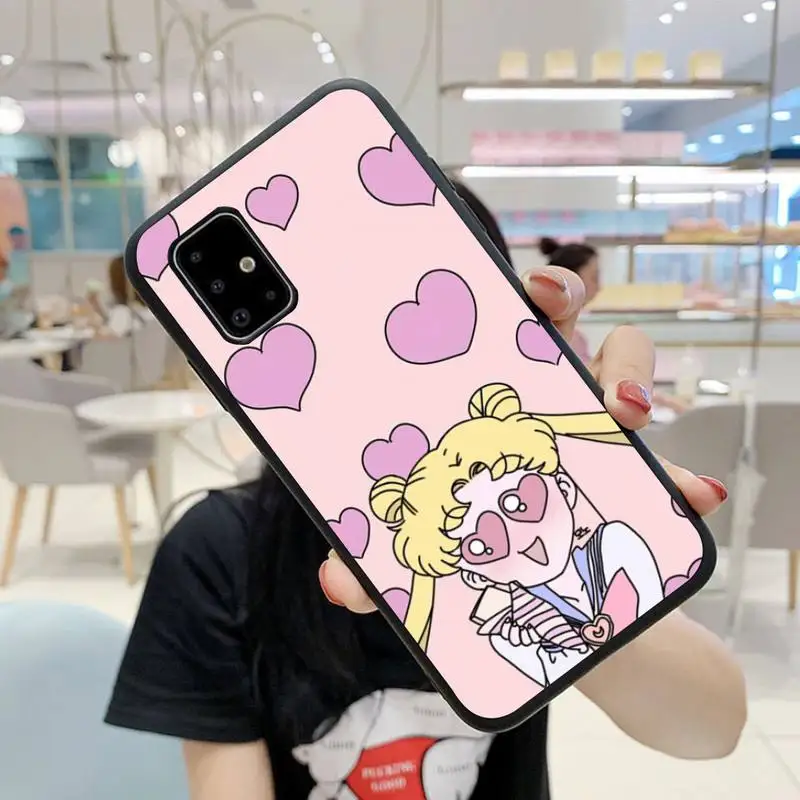 Sailor Moon Phone Case For Samsung A10 A11 A20 A21 A30 A31 A40 A50 A70 A80 A91 S E Fundas Cover
Sailor Moon Phone Case For Samsung A10 A11 A20 A21 A30 A31 A40 A50 A70 A80 A91 S E Fundas Cover