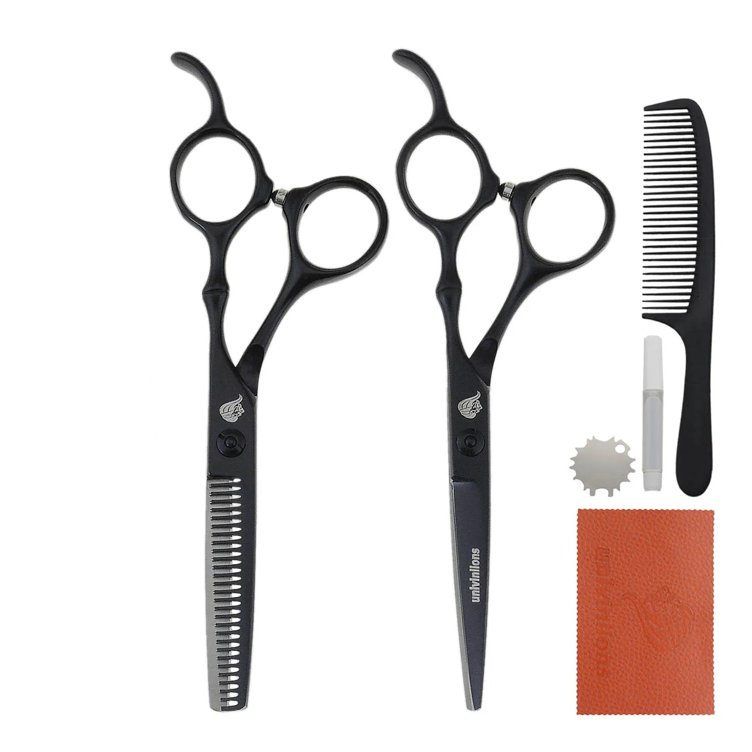 5.5" Black Hairdressing Scissors Manual Hair Clipper Professional Hair Cutting Shears Cheap Barber Thinning Shears Hair Sissors
5.5" Black Hairdressing Scissors Manual Hair Clipper Professional Hair Cutting Shears Cheap Barber Thinning Shears Hair Sissors