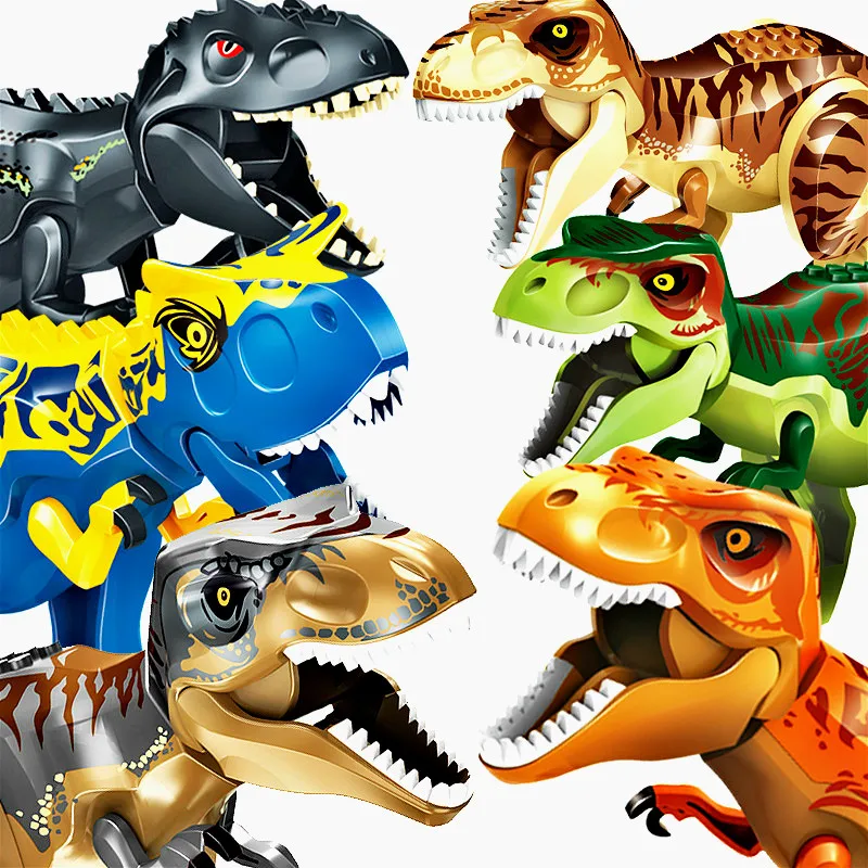 Dinosaur Blocks World Series Triceratops T Rex Figure Assembles Dino Building Bricks Toys DIY Assembly Blocks Boy Toy Kids Gifts
Dinosaur Blocks World Series Triceratops T Rex Figure Assembles Dino Building Bricks Toys DIY Assembly Blocks Boy Toy Kids Gifts