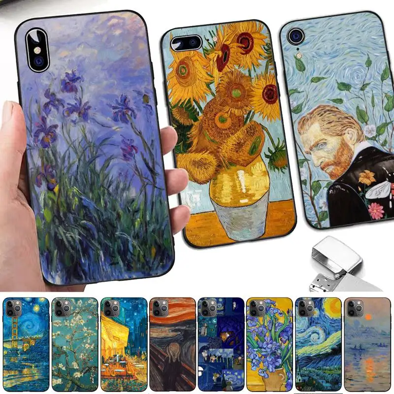 Van Gogh oil painting Phone Case for iphone 13 8 7 6 6S Plus X 5S SE 2020 XR 11 12mini pro XS MAX 
Van Gogh oil painting Phone Case for iphone 13 8 7 6 6S Plus X 5S SE 2020 XR 11 12mini pro XS MAX