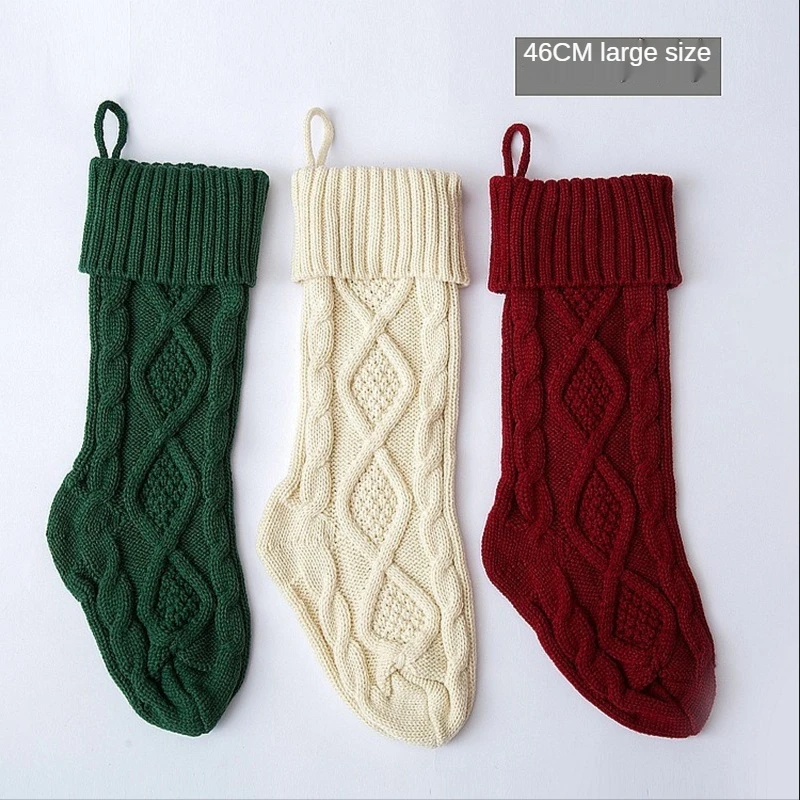 Knitted Woolen Home Wall Decoration Candy Bag Socks Set Diamond Gift Bag Socks Ornament Christmas Socks
Knitted Woolen Home Wall Decoration Candy Bag Socks Set Diamond Gift Bag Socks Ornament Christmas Socks