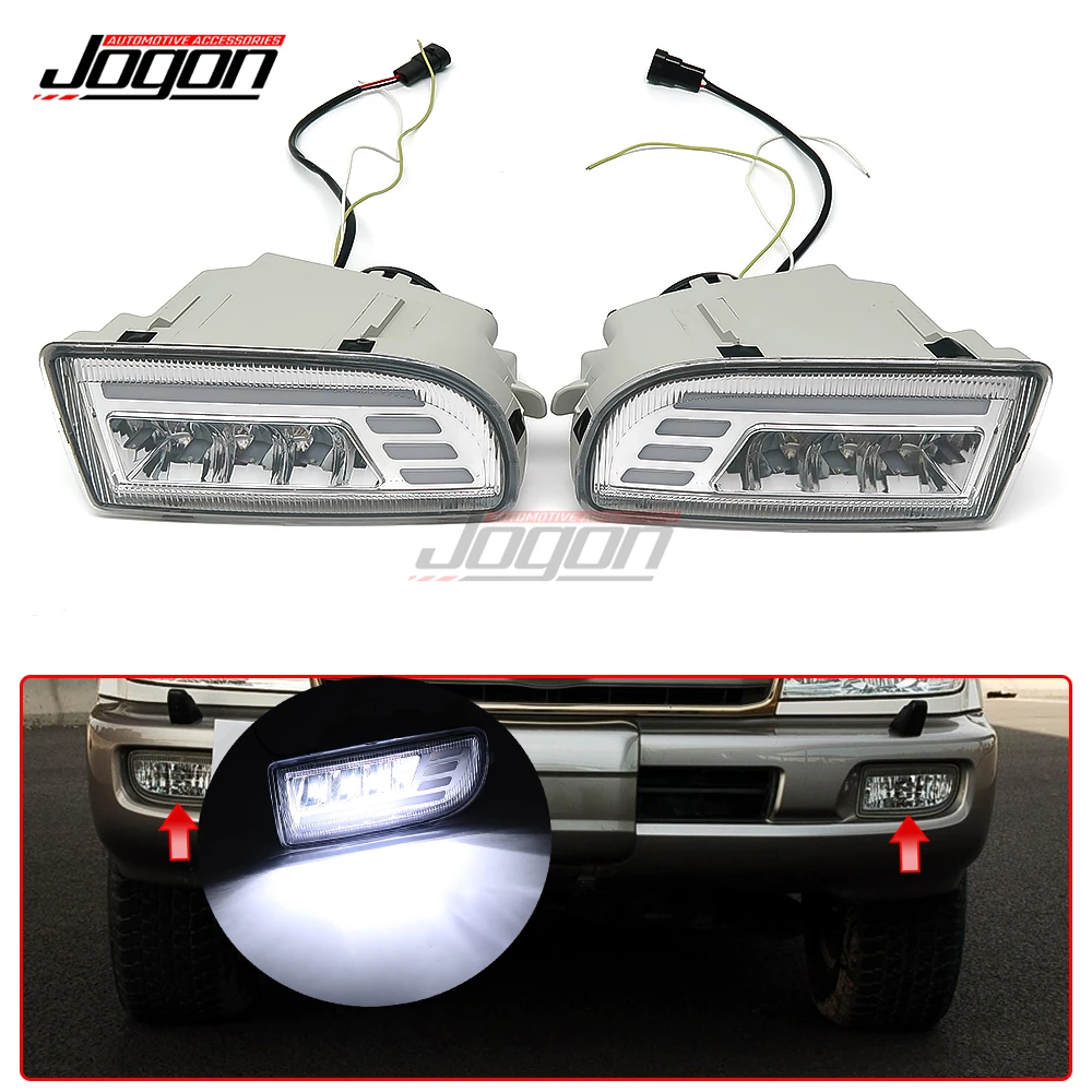 Светодиодные передние противотуманные фары, дневные хосветильник ни для Toyota Land Cruiser 100 LC100 FJ100 1998 1999 2000 2001 2002-2007, аксессуары, 2 шт.
Светодиодные передние противотуманные фары, дневные хосветильник ни для Toyota Land Cruiser 100 LC100 FJ100 1998 1999 2000 2001 2002-2007, аксессуары, 2 шт.