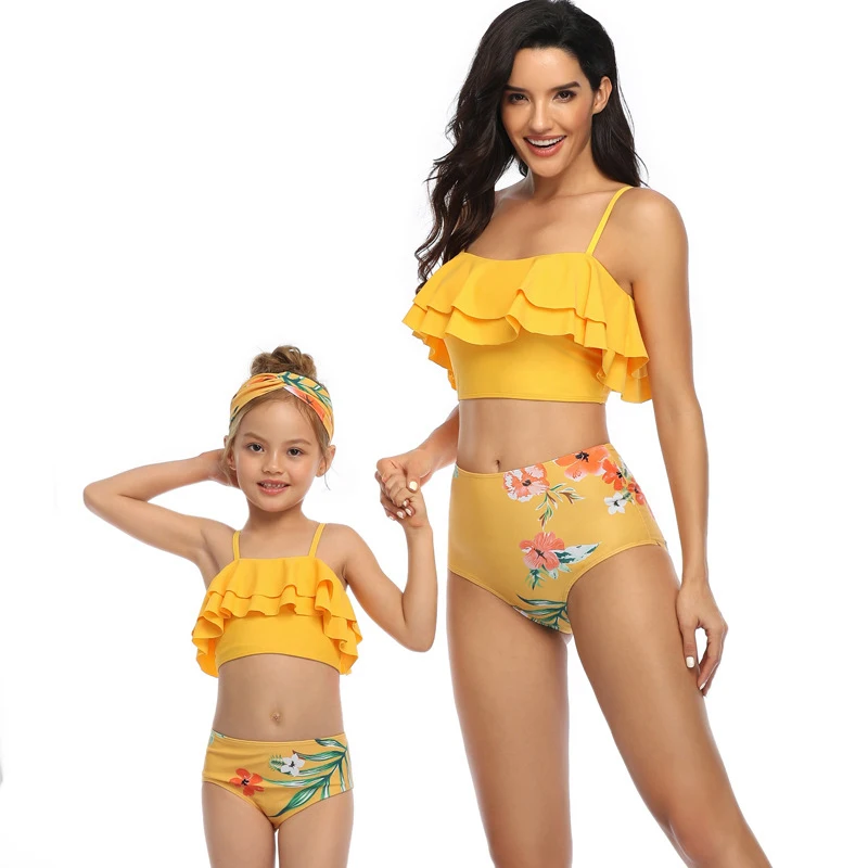 Two Piece Bikini Brasileiro Beachwear 2021 Swimsuit Women High Waist Swimwear And Swimming Trunks Parent-Child Bathing Suit
Two Piece Bikini Brasileiro Beachwear 2021 Swimsuit Women High Waist Swimwear And Swimming Trunks Parent-Child Bathing Suit