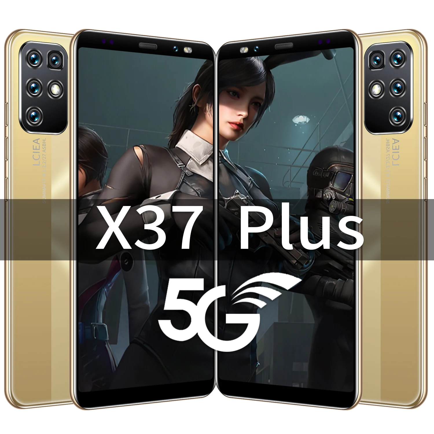 New Galxy X37 Plus 5.8 Inch 4GB+64GB 10 Core 8+16MP Andriod Phone Global Version Fingerprint Unlock Dual SIM Mobile Smartphones
New Galxy X37 Plus 5.8 Inch 4GB+64GB 10 Core 8+16MP Andriod Phone Global Version Fingerprint Unlock Dual SIM Mobile Smartphones
