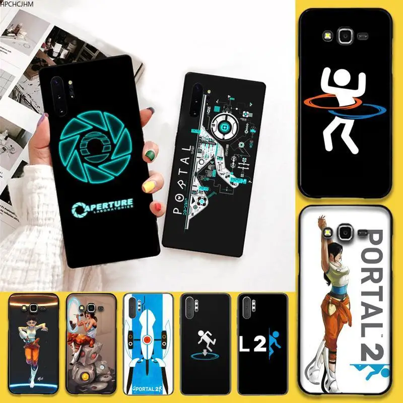 Новый портал 2 DIY Роскошный чехол для мобильного телефона Samsung Note 7 8 9 10 pro Galaxy J7 J8 J6