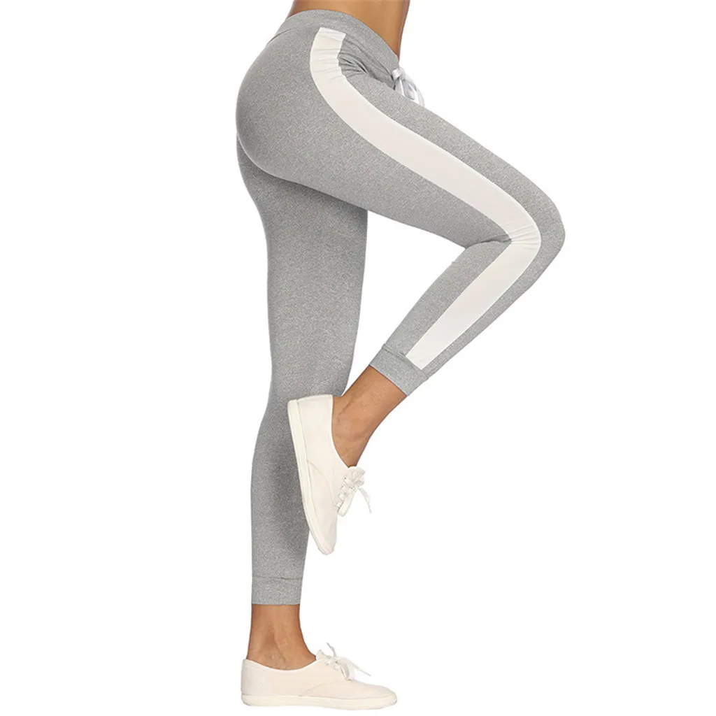 Женские леггинсы 40 # спортивные штаны для бега и танцев облегающий спортивный