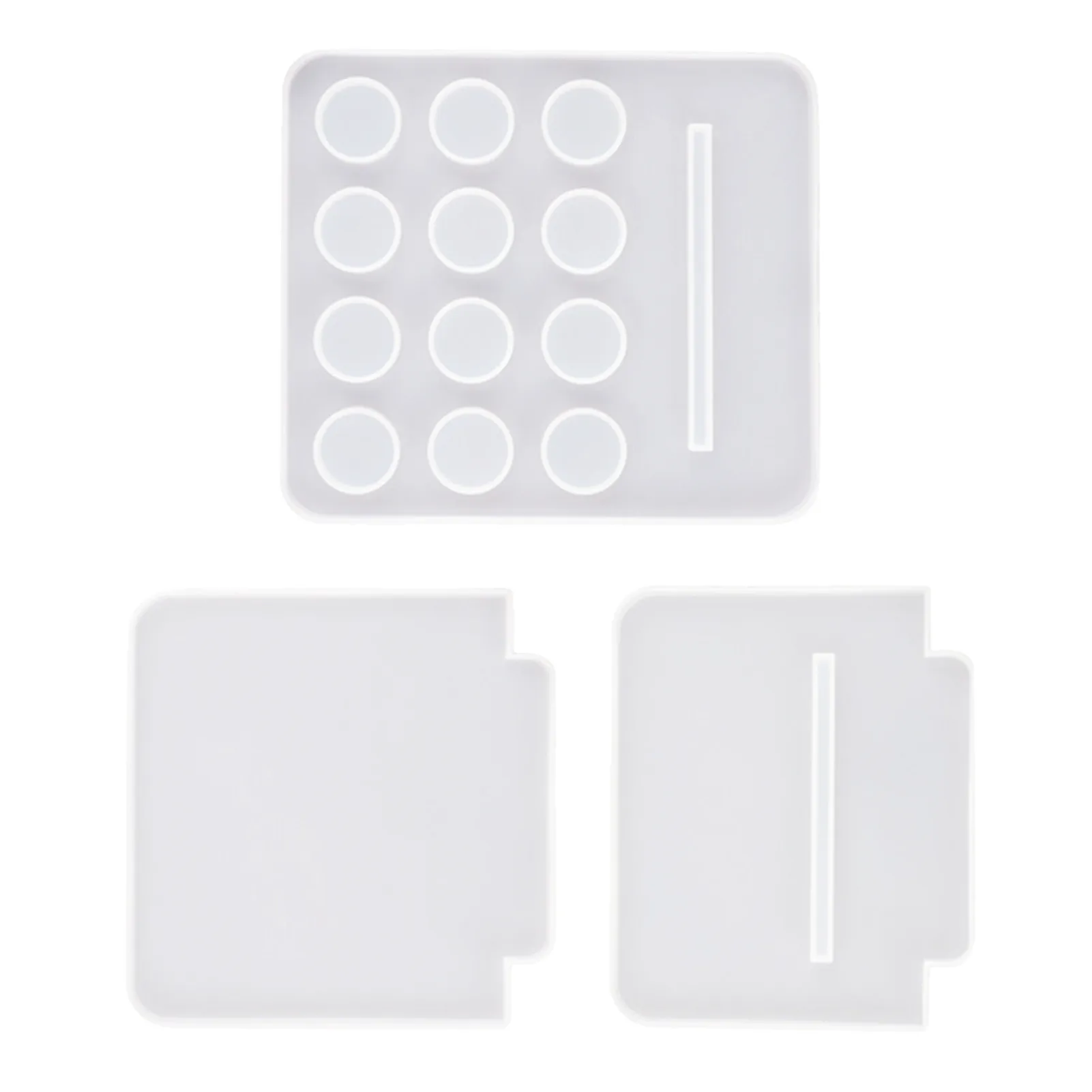 DIY Crystal Epoxy Resin Mold Essential Oil Storage Rack Bottle Insert Plate Perforated Aromatherapy Oil Rack Silicone Mold
DIY Crystal Epoxy Resin Mold Essential Oil Storage Rack Bottle Insert Plate Perforated Aromatherapy Oil Rack Silicone Mold