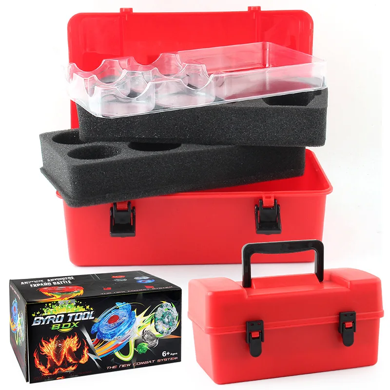 Beybaldes Burst Toys Tool Box Double-layer Thickened Big Size Gyro Storage Box
Beybaldes Burst Toys Tool Box Double-layer Thickened Big Size Gyro Storage Box