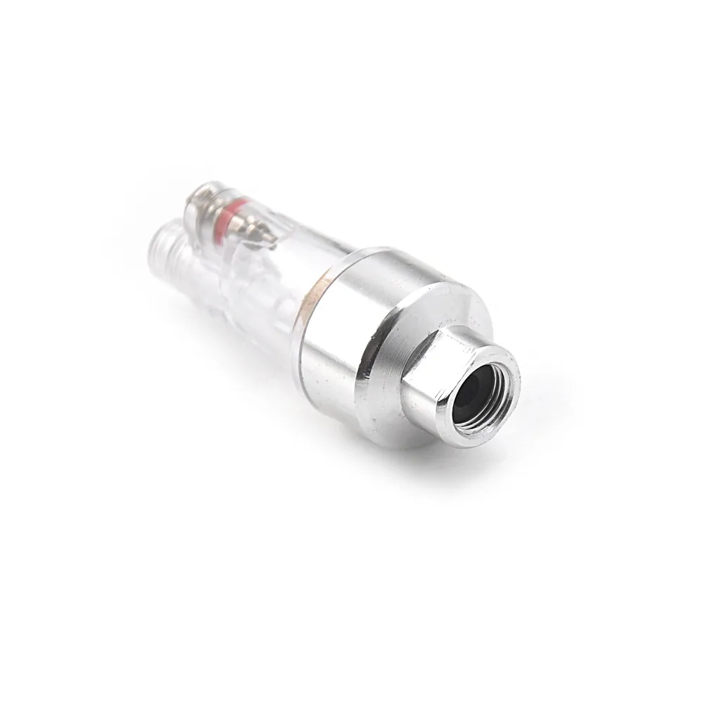 1/8" Airbrush Fitting Mini Air Filter Moisture Water Trap Paint Hose Paint Spray For Paintwork Spray Guns 65 x 23 x 23mm
1/8" Airbrush Fitting Mini Air Filter Moisture Water Trap Paint Hose Paint Spray For Paintwork Spray Guns 65 x 23 x 23mm