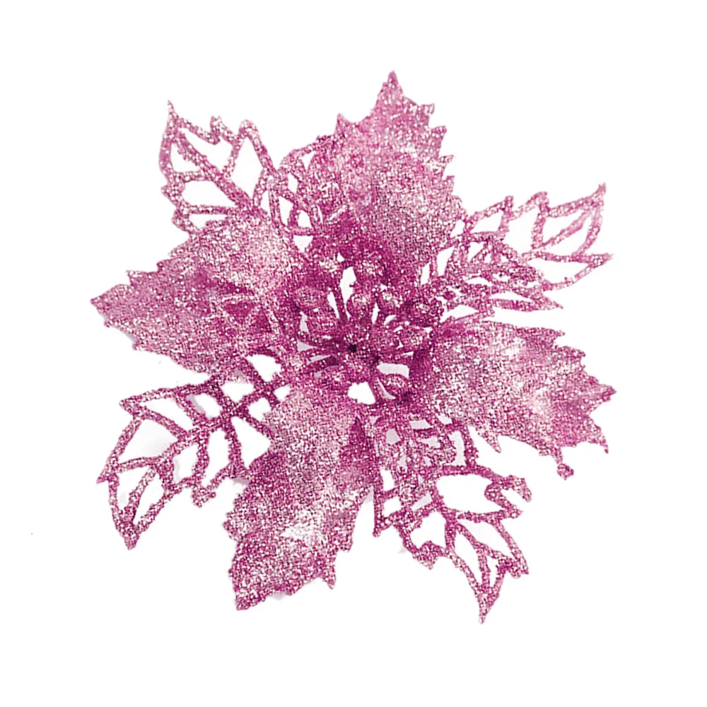 10pcs Merry Christmas Ornament Artificial Flowers For Decoration Home Glitter Fake Flowers DIY Wedding Flower Head
10pcs Merry Christmas Ornament Artificial Flowers For Decoration Home Glitter Fake Flowers DIY Wedding Flower Head