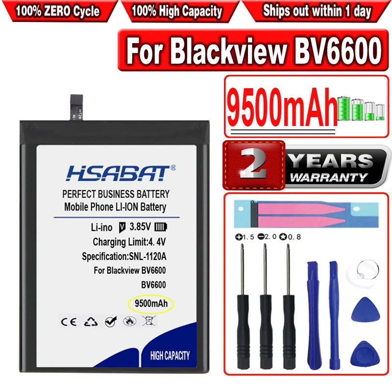 Аккумулятор HSABAT 9500 мАч Li515876PHTT для Blackview BV6600 Helio A25 5,7 дюйма
Аккумулятор HSABAT 9500 мАч Li515876PHTT для Blackview BV6600 Helio A25 5,7 дюйма