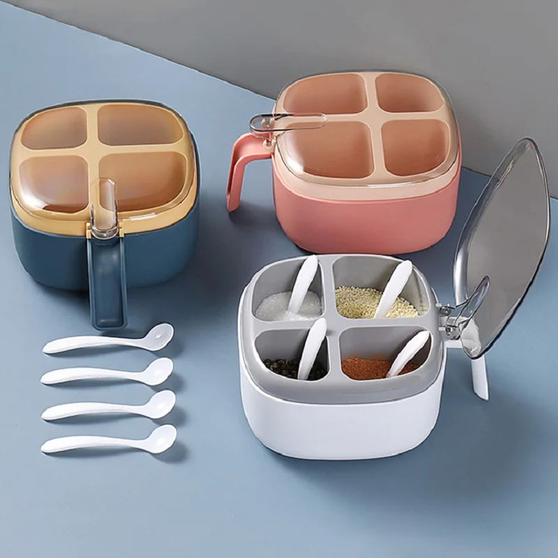 Seasoning Box Combination Set Household Kitchen Supplies Salt Sugar Monosodium Glutamate Storage One Seasoning Pot Oil Pot
Seasoning Box Combination Set Household Kitchen Supplies Salt Sugar Monosodium Glutamate Storage One Seasoning Pot Oil Pot