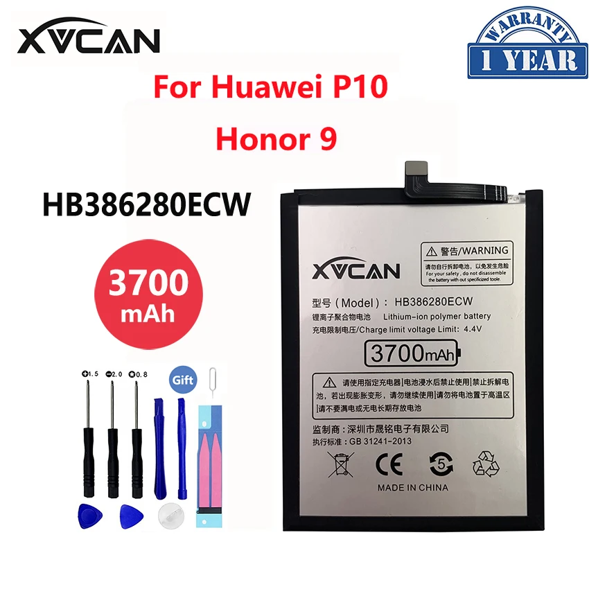 Оригинальный запасной аккумулятор XVCAN 3200 мАч HB386280ECW для Huawei Ascend P10 Honor 9 Honor9
Оригинальный запасной аккумулятор XVCAN 3200 мАч HB386280ECW для Huawei Ascend P10 Honor 9 Honor9