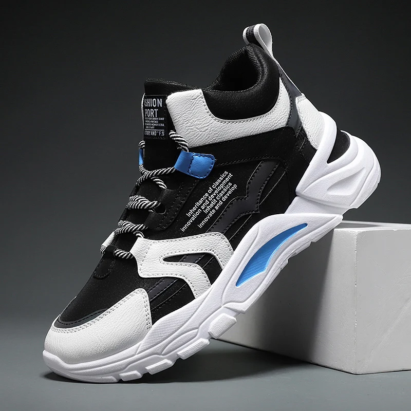 Autumn New Men's Sports Shoes Fashion Outdoor Non-slip Shoes Color Matching High-top Shoes Wear-resistant Lightweight Flat Shoes
Autumn New Men's Sports Shoes Fashion Outdoor Non-slip Shoes Color Matching High-top Shoes Wear-resistant Lightweight Flat Shoes