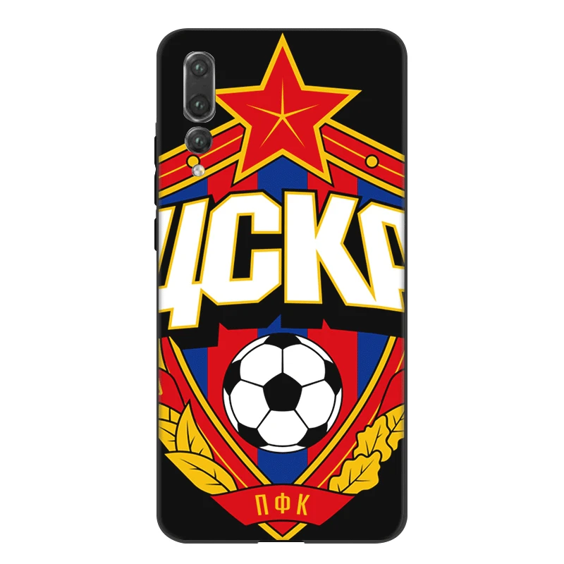 Case for Huawei P8 P9 P10 P20 P30 Lite MINI PRO P Smart Z Plus Cover PFC CSKA Moscow Cute | Мобильные телефоны и