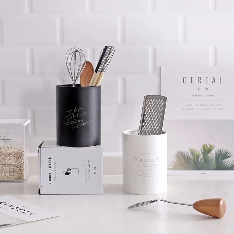 Nordic Multifunction Stainless Steel Storage Rack Chopsticks Tube Spoon Fork Drain Holder Kitchen Utensils Home Organizer Tools 
Nordic Multifunction Stainless Steel Storage Rack Chopsticks Tube Spoon Fork Drain Holder Kitchen Utensils Home Organizer Tools