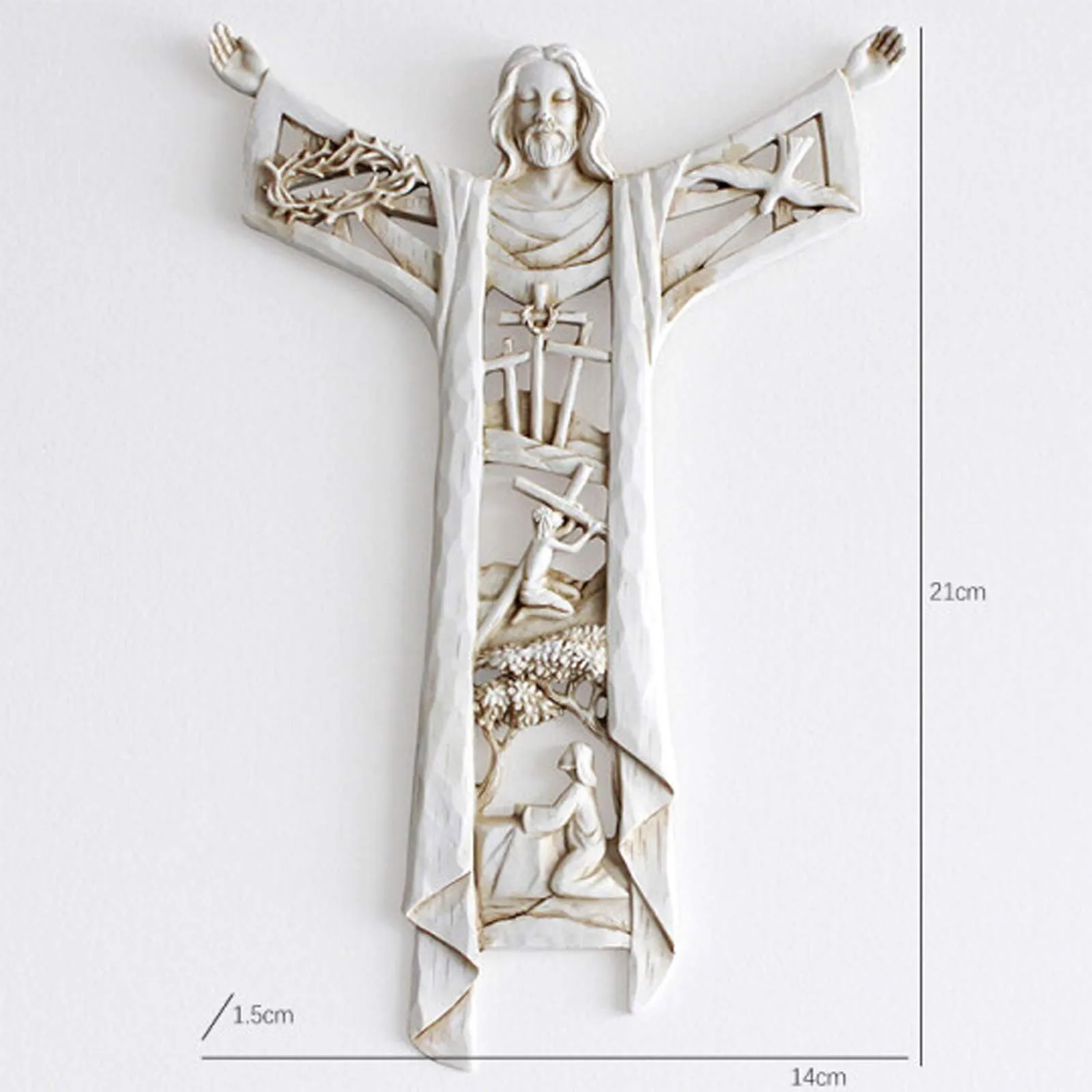 A Risen Christ Wall Cross Last Supper Wall Home Decor Wall Deor Pendants Vintage Holiday Hanging Home Decor Accessories
A Risen Christ Wall Cross Last Supper Wall Home Decor Wall Deor Pendants Vintage Holiday Hanging Home Decor Accessories