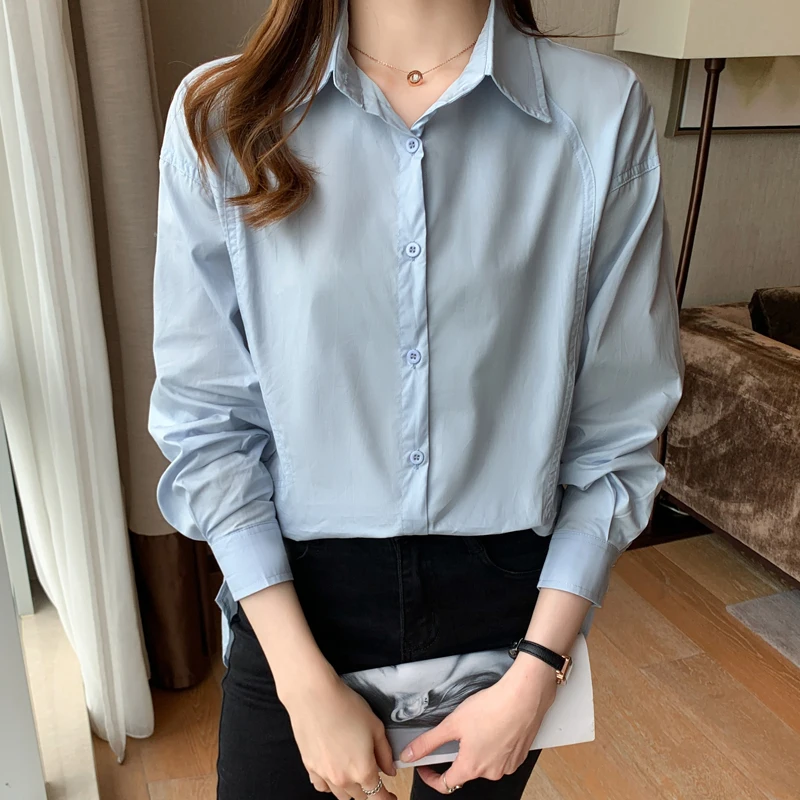 Шифоновая женская блузка, рубашка-поло для девочек, летняя модная Свободная Повседневная Топ с длинным рукавом, одежда, однотонные женские ...
Шифоновая женская блузка, рубашка-поло для девочек, летняя модная Свободная Повседневная Топ с длинным рукавом, одежда, однотонные женские ...