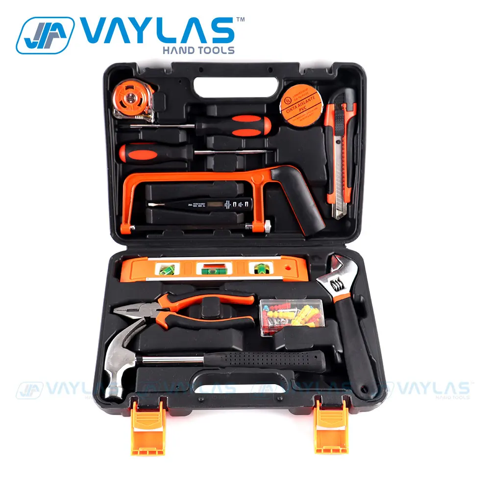 13pcs Home Use Repair Tools Set Multifunctional Screwdriver Knives Hammer Pliers Tape Tester Household Combination Tool Box Kit
13pcs Home Use Repair Tools Set Multifunctional Screwdriver Knives Hammer Pliers Tape Tester Household Combination Tool Box Kit