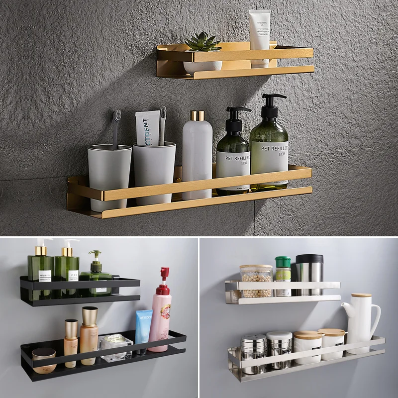 Matte Black Gold Corner Shelves Wall Shelf Shower Shampoo Storage Rack Shower Storage Basket Bath Towel Holder Bathroom Organize
Matte Black Gold Corner Shelves Wall Shelf Shower Shampoo Storage Rack Shower Storage Basket Bath Towel Holder Bathroom Organize