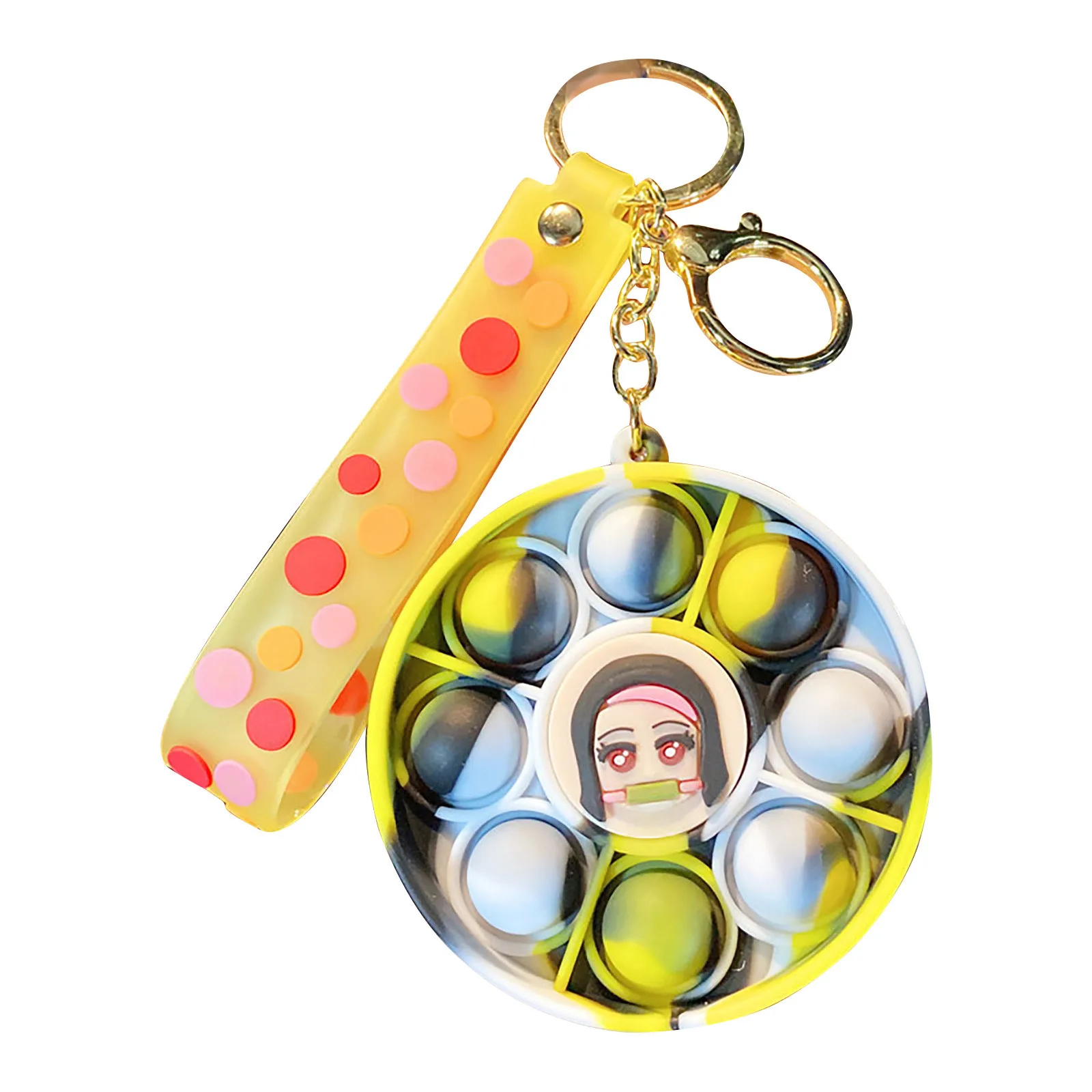 Slime Decompression Bubble Keychain Stress Relief Silicone Pressure Relieving Toys Sensory Figet Squishies Juguetes Para Niños
Slime Decompression Bubble Keychain Stress Relief Silicone Pressure Relieving Toys Sensory Figet Squishies Juguetes Para Niños
