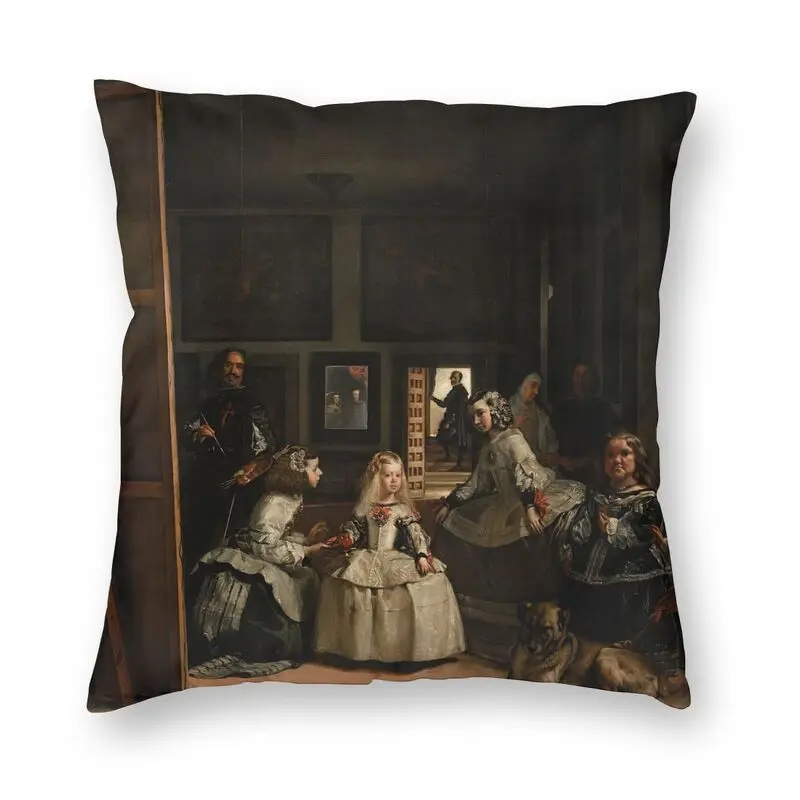Diego Velazquez Las Meninas Throw Pillow Case Home Decorative Custom Square Cushion Cover 45x45cm Pillowcover for Living Room
Diego Velazquez Las Meninas Throw Pillow Case Home Decorative Custom Square Cushion Cover 45x45cm Pillowcover for Living Room
