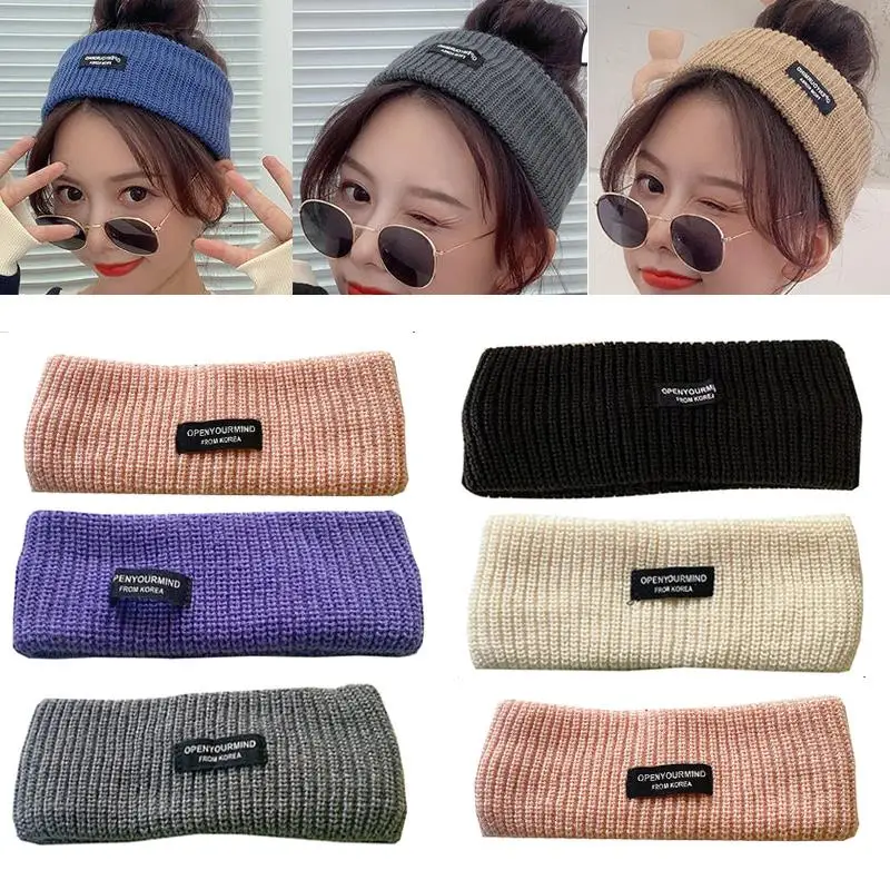 Letter Wide-brimmed Stretch Headband Woolen Thicken Warm Ear Protection Head Band Elastic Headband Accessories Knitted Headband
Letter Wide-brimmed Stretch Headband Woolen Thicken Warm Ear Protection Head Band Elastic Headband Accessories Knitted Headband