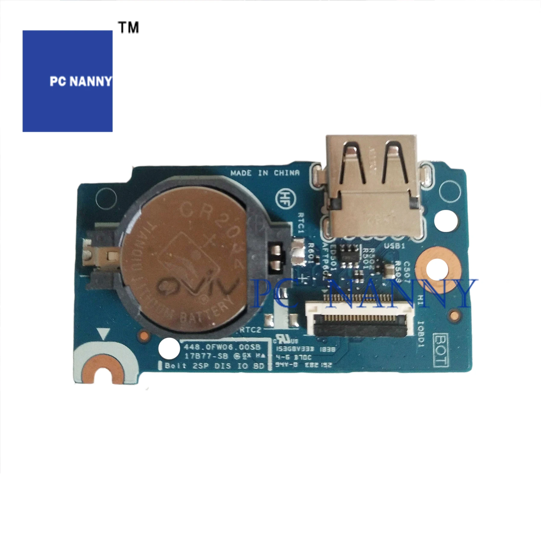 Usb-плата PCNANNY для DELL 448.0FW09.00SB 17B77-SB 18A61-SB FW0212 0FW0212
Usb-плата PCNANNY для DELL 448.0FW09.00SB 17B77-SB 18A61-SB FW0212 0FW0212