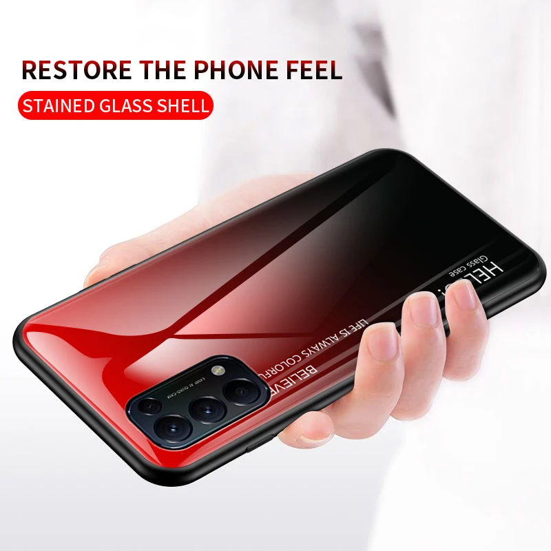 Gradient Tempered Glass Case For OPPO Reno A 2Z 2F ACE 10X Zoom Cover For OPPO A9 A5 2020 A91 Find X2 Pro A52 A92S A12 A3S F5 F9
Gradient Tempered Glass Case For OPPO Reno A 2Z 2F ACE 10X Zoom Cover For OPPO A9 A5 2020 A91 Find X2 Pro A52 A92S A12 A3S F5 F9