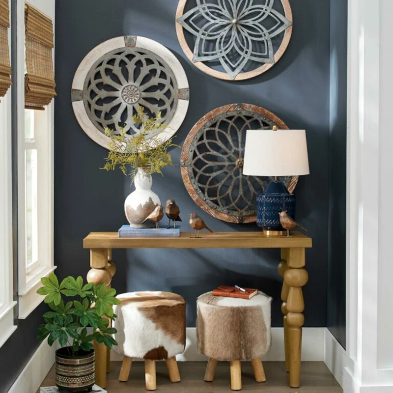 Traditional Round Wall Hanging Art Wooden Pendant Home Restaurant Wall Hanging Suitable For A Variety Of Decorative Stylesty53
Traditional Round Wall Hanging Art Wooden Pendant Home Restaurant Wall Hanging Suitable For A Variety Of Decorative Stylesty53