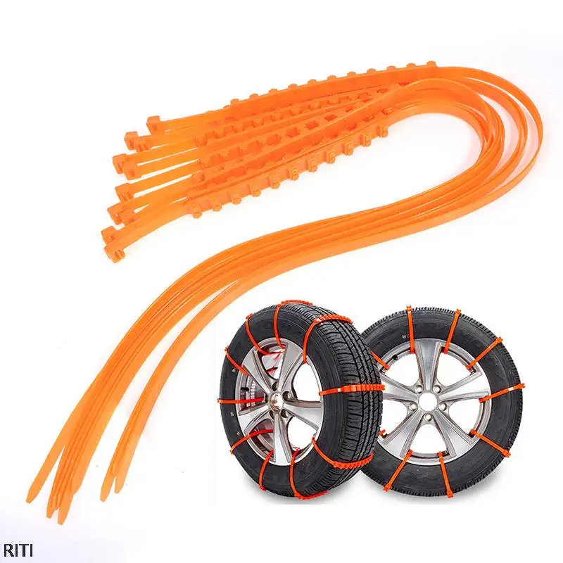 10Pcs Double Tooth Tire Universal Snow Chains Cable Ties Anti-skid Chains Car Winter Tire Wheels Non-slip
10Pcs Double Tooth Tire Universal Snow Chains Cable Ties Anti-skid Chains Car Winter Tire Wheels Non-slip