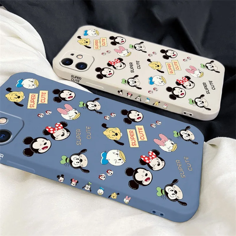 Disney Mickey with Side Pic Liquid Silicone Phone Case for iPhone 12 11 Pro Max XR XS Max 7 8 Plus X Full Body Phone Back Cover
Disney Mickey with Side Pic Liquid Silicone Phone Case for iPhone 12 11 Pro Max XR XS Max 7 8 Plus X Full Body Phone Back Cover
