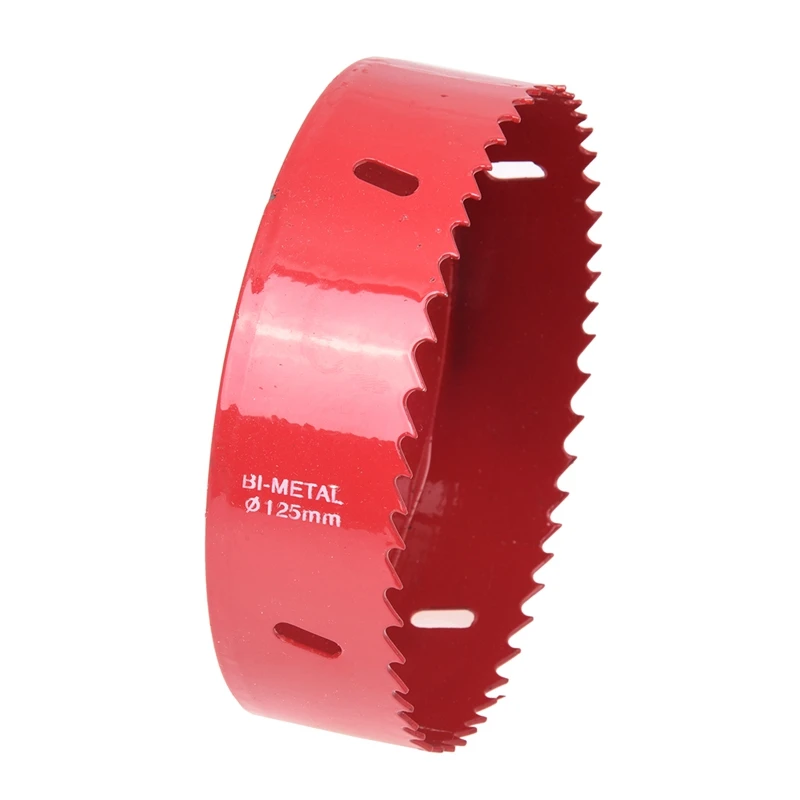 125mm Wood Aluminum Alloy Cutting Diameter Hole Saw Tool
125mm Wood Aluminum Alloy Cutting Diameter Hole Saw Tool