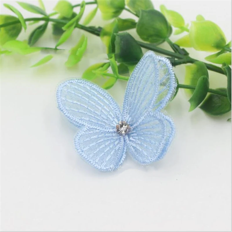 40pcs/lot vivid handmade crystal embroidery butterfly connectors for diy garment earrings hairclip jewelry accessories material
40pcs/lot vivid handmade crystal embroidery butterfly connectors for diy garment earrings hairclip jewelry accessories material