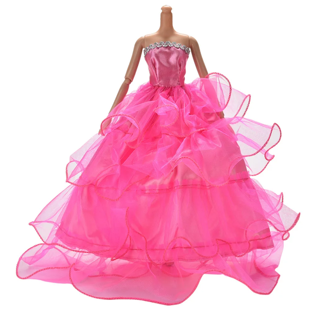 Elegant Handmade Multi Layers Wedding princess Dress For Doll Floral Doll Dress Clothes Clothing Dolls Accessories
Elegant Handmade Multi Layers Wedding princess Dress For Doll Floral Doll Dress Clothes Clothing Dolls Accessories