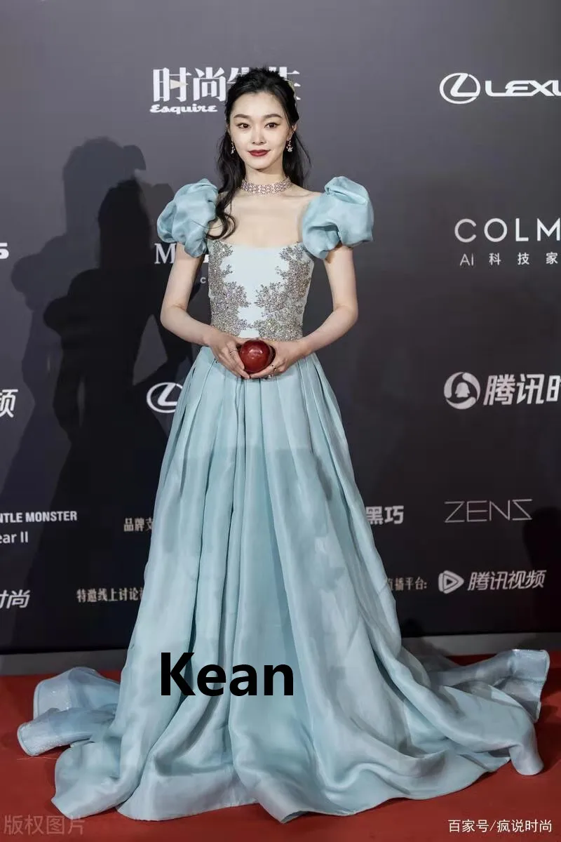 Princess Evening Dress Puff Sleeve Sky Blue Vestidos De Festa Custom Elegant Prom Dresses Party Evening Dress
Princess Evening Dress Puff Sleeve Sky Blue Vestidos De Festa Custom Elegant Prom Dresses Party Evening Dress