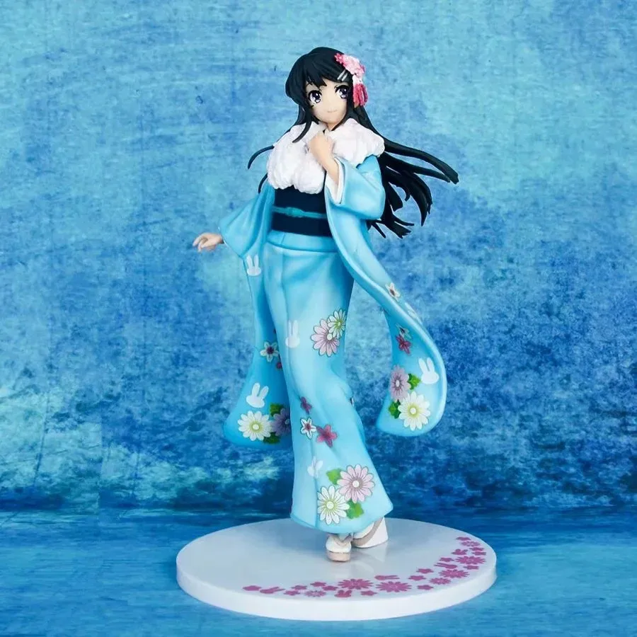 23cm Anime Youth Pig Head Boy Series Sakurajima Mai Action Figure Kimono Version Standing Posture PVC Collection Model Doll Toys
23cm Anime Youth Pig Head Boy Series Sakurajima Mai Action Figure Kimono Version Standing Posture PVC Collection Model Doll Toys