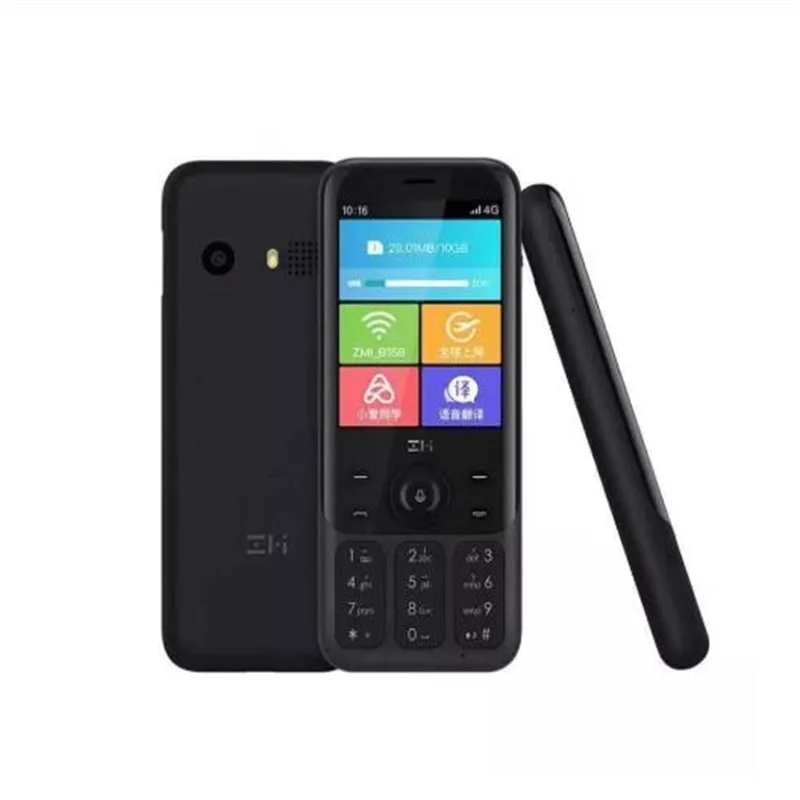 

ZMI Z1 4G Network Wifi Multi-user Hotspot Sharing 5000mAh Power Bank Feature Phone Mini Card Phones