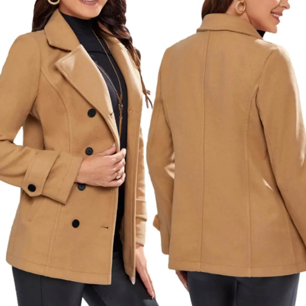 Straight Jacket Woolen Coat Women Long Korean Style Winter Solid Long Sleeve Turn-Down Collar Woolen Coat Jacket Autumn Tops
Straight Jacket Woolen Coat Women Long Korean Style Winter Solid Long Sleeve Turn-Down Collar Woolen Coat Jacket Autumn Tops