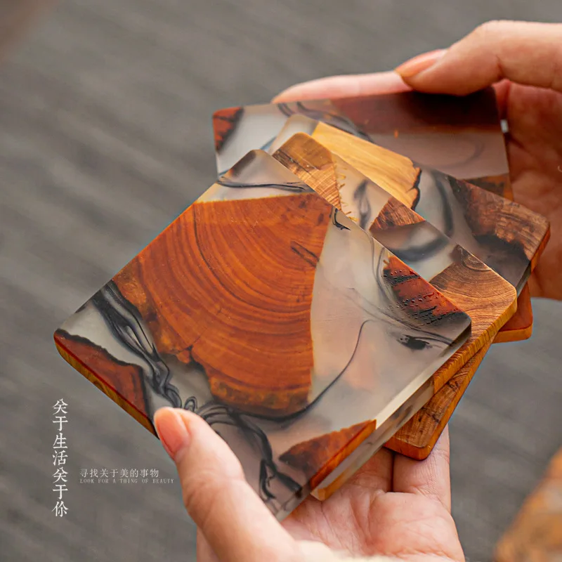 Resin Insulation Pad Japanese Solid Wood Tea Coaster Simple Cup Holder Creative Gasket Tea Ceremony Spare Parts
Resin Insulation Pad Japanese Solid Wood Tea Coaster Simple Cup Holder Creative Gasket Tea Ceremony Spare Parts