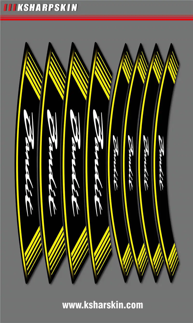 Motorcycle sticker stripe personality wheel stickers creative reflective decorative tires for HONDA Bandit 650 600 1200 1250
Motorcycle sticker stripe personality wheel stickers creative reflective decorative tires for HONDA Bandit 650 600 1200 1250