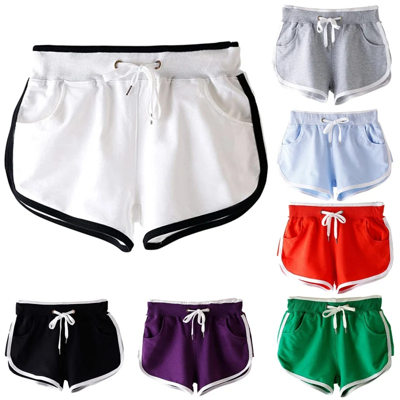Women Summer Sports Shorts Gym Running Fitness Solid Color Shorts Fashion Casual High Waist Sweatpants Drop Fast Shipping
Women Summer Sports Shorts Gym Running Fitness Solid Color Shorts Fashion Casual High Waist Sweatpants Drop Fast Shipping