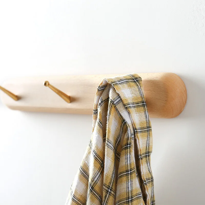 Nordic Style Solid Wood Hook Decorative Coat Key Storage Hooks Door Hanger Wall Hanging Rack Beech Wood Rack furnishing
Nordic Style Solid Wood Hook Decorative Coat Key Storage Hooks Door Hanger Wall Hanging Rack Beech Wood Rack furnishing