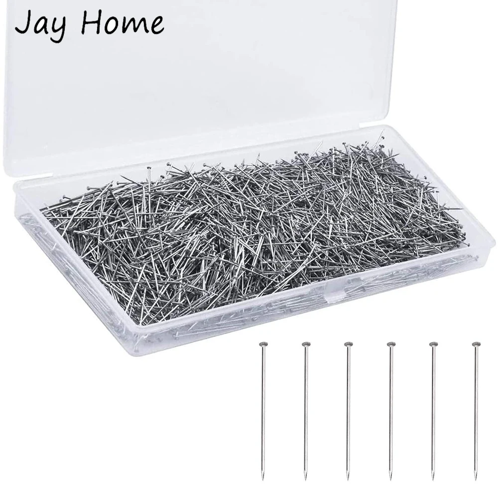 2000Pcs Sewing Pins 26mm Stainless Steel Straight Pins Dressmaker Flat Head Pins for DIY Crafting Sewing Quilting Satin Pin
2000Pcs Sewing Pins 26mm Stainless Steel Straight Pins Dressmaker Flat Head Pins for DIY Crafting Sewing Quilting Satin Pin